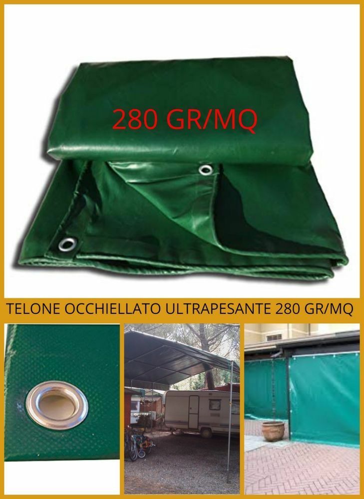Telo Telone Ultiuso Occhiellato Bianco Trasparente Retinato Con