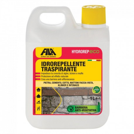 FILA HYDROREP ECO IDROREPELLENTE TRASPIRANTE INTERNI E ESTERNI 1 L PROTETTIVO