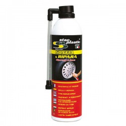 REPAIRS AND INFLATES STAC PLASTIC FOR ALL TYPES OF TYRES ML.500