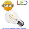 BULB LED FILAMENT BALL bulbs E27 6W 2700K