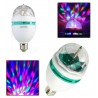 LED LIGHT BULB MULTICOLOR ROTATING E 27 3 W