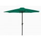 UMBRELLA ROUND METAL WITH CRANK HANDLE-DIAMETER MT.3 GREEN