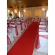 RUNNER GUIDE RED CARPET CHRISTMAS WEDDING CEREMONY EVENTS H. 1 MT.