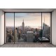 POSTER MURAL CM.366X254H WINDOW WITH A VIEW, PENTHOUSE NEW YORK