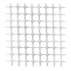 NETWORK PLASTIC QUADRA MM. 10x10 ROLL FROM MT.50x1 WHITE BALCONY GARDEN