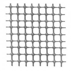 NETWORK PLASTIC QUADRA 10x10 ROLL FROM MT.50x1 WHITE BALCONY GARDEN