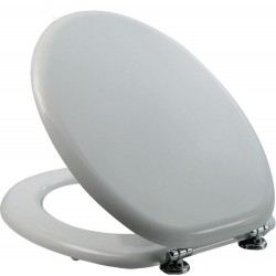 SEAT COVER TOILET VASE UNIVERSAL WHITE WOODEN TABLET WATER