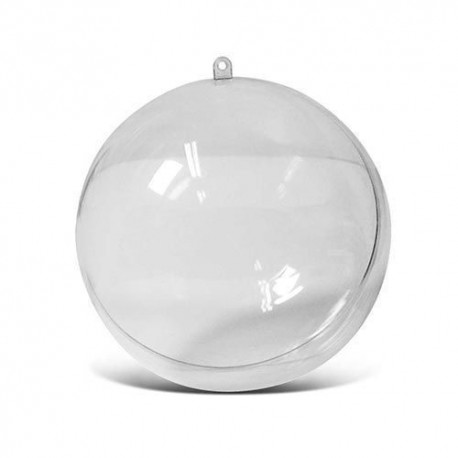 PLASTIC BALL, TRANSPARENT BALL BALL DECORATE WITH PANELS