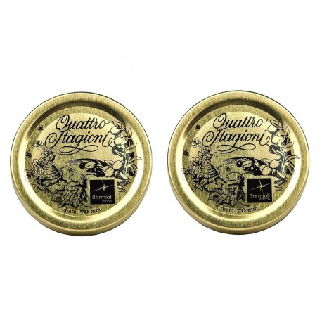CAPS CAPSULE BORMIOLI 70 mm 100 PIECES PER JAR-GLASS PRESERVES the ORIGINAL
