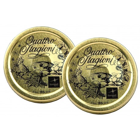 TAPPI CAPSULA BORMIOLI 86 mm 96 PEZZI PER BARATTOLO VETRO CONSERVA ORIGINALI