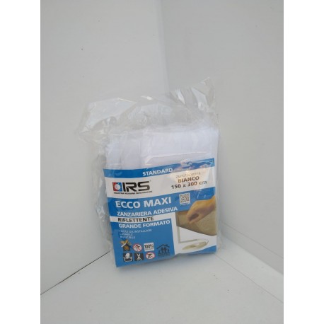 ZANZARIERA ADESIVA RIFLETTENTE GRANDE FORMATO ECCO MAXI 150X300