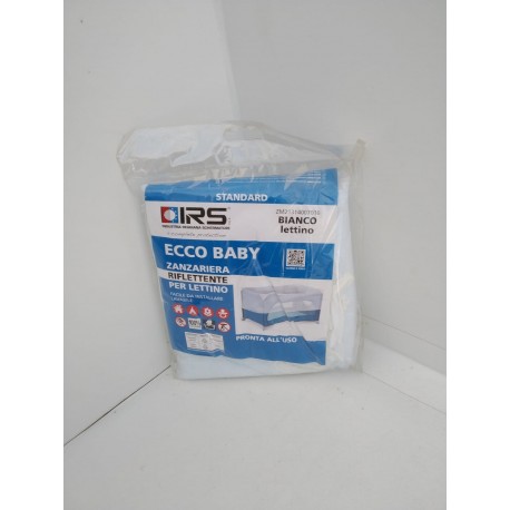 ZANZARIERA RIFLETTENTE PER LETTINO ECCO BABY