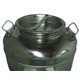 BIN CONTAINER DRUM FOR OIL STAINLESS STEEL LT.5O CRAFTED FOR FAUCET