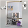 ROLLER INSECT SCREEN IN ALUMINUM COLLAPSIBLE WINDOW AND DOOR KITS EASY