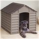 KENNEL FOR DOG SIZE LARGE RESIN cm.78x84,5x80 BROWN