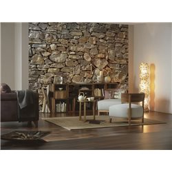 POSTER MURAL CM.366X254H STONE WALL