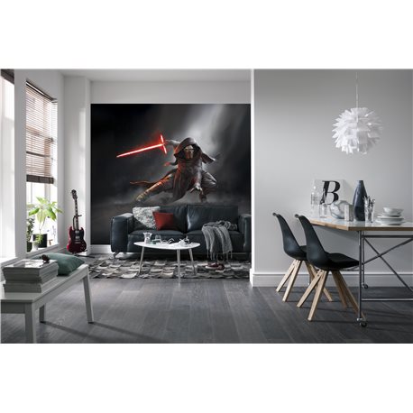 POSTER FOTOMURALE THE ORIGINAL STAR WARS WALLPAPER STAR WARS KYLO REN