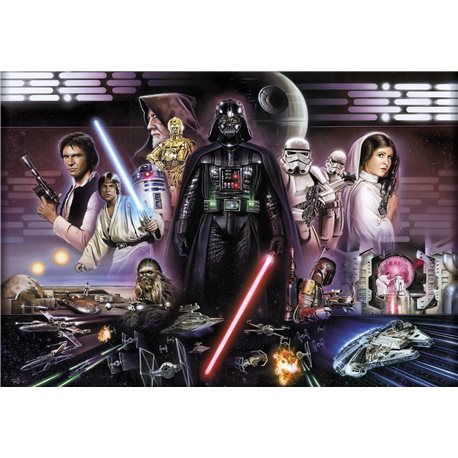 POSTER ORIGINAL MURAL STAR WARS WALLPAPER STAR WARS DARTH VADER