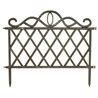 STACCIONATA STECCATO BORDURE COMPONIBILE IN ABS PER GIARDINO CM.47X36H 1 PZ.