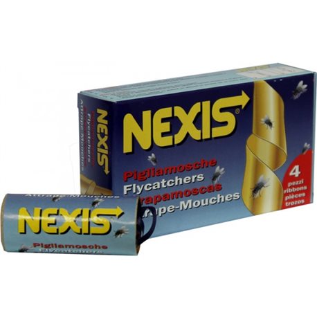 STRISCE DI CARTA + COLLA MOSCHICIDA ANTI INSETTI - MOSCHE