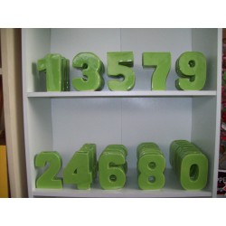 EVAPORATOR HUMIDIFIER CERAMIC HEATERS IN THE SHAPE OF A NUMBER