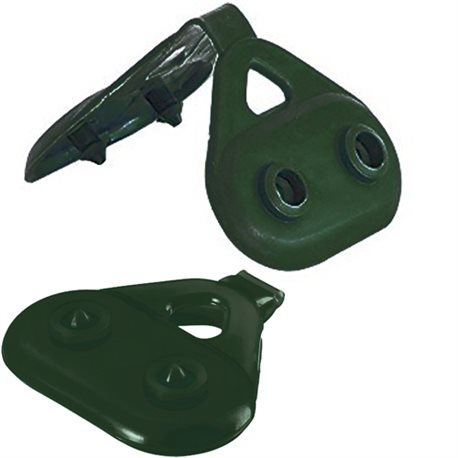 CLIP PER FISSAGGIO RETE OMBREGGIANTE FERMARETE FRANGISOLE 100pz.