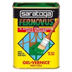 FERNOVUS GEL-VERNICE SARATOGA PITTURA ANTIRUGGINE SMALTO ML.750