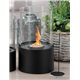 BIO BIOETHANOL FIREPLACE DESIGN MODERN FIREPLACE TABLETOP BLACK BIO