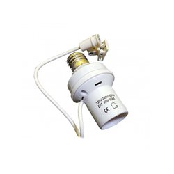 Lamp HOLDER WITH AUTOMATIC light SENSOR SWIVEL-E27