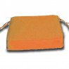 CUSHION FOR OUTDOOR SITTING GARDEN PCS.2 ORANGE