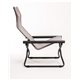 CHAIR TV RECLINER LUISA FOLDABLE BEIGE STEEL MADE IN ITALY