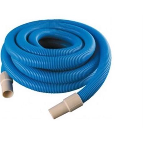 SUCTION TUBE CORRUGATED BLUE COLOR FOR SWIMMING POOL MM. 32 MT.12 AILANTO