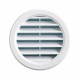GRID VENTILATION HOLE 10 CM. AIR VENT ANTINSETTI WHITE PLASTIC