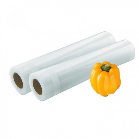 VACUUM BAGS BAGS BAGS VACUUM FOOD 2 ROLLS OF CM.30X6MT