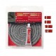 GASKET BRAID THERMAL KIT TRICOTEX + ADHESIVE FOR STOVES, FIREPLACES, BOILERS