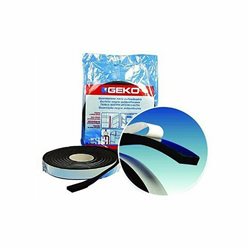 SEAL WEATHER STRIP EXPANDED BLACK ADHESIVE MUSS GEKO 10X5MM X 10 MT.