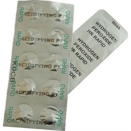 REAGENT FOR TEST ANALYSIS OXYGEN POOL CFPASTIGLIE 2X10