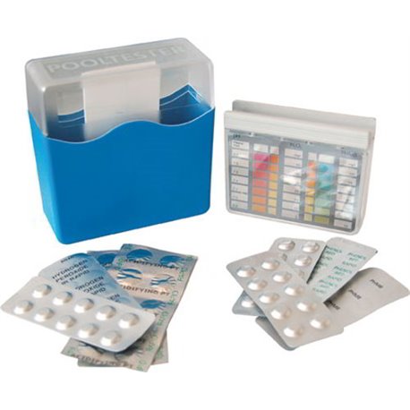 TEST ANALYSIS PH + OXYGEN POOL CFTEST + PADS 2X10