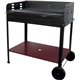BARBECUE CHARCOAL ETNA WITH WHEELS CM 80X50 H. 90 CM