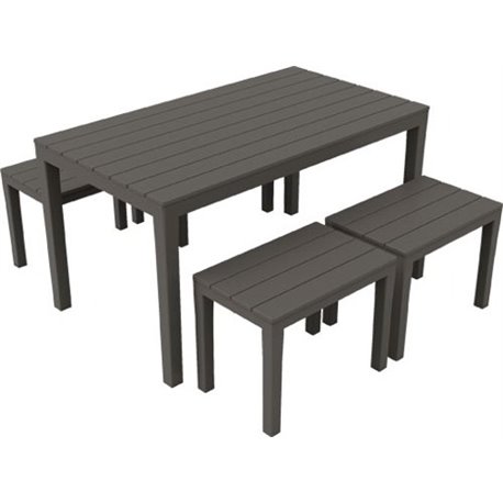 SET SAMOA PROGARDEN PP ANTHRACITE PZNR 5