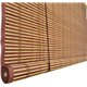 The SHUTTER, WICKER CHERRY EDGED WITH PULLEYS 150 CM H. 300 CM