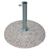 BASE PER OMBRELLONE CEMENTO GRANIGLIATO CM 50 FORO MM 54