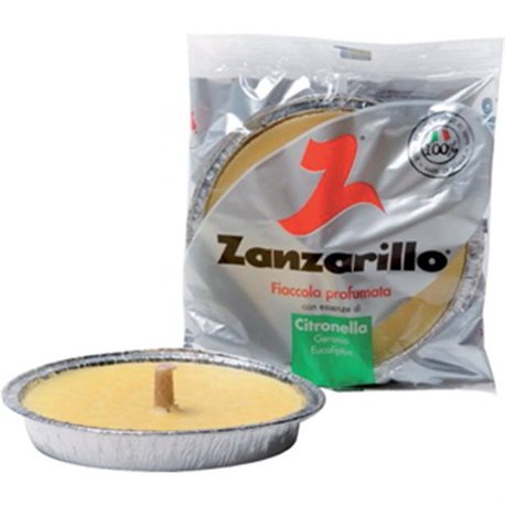 TORCH ON ALUMINUM ZANZARILLO CITRONELLA 14 CM H. 25 MM