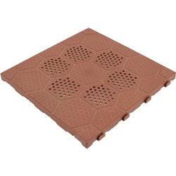 PIASTRELLA AUTOBLOCCANTE PP COTTO CM 40X40 H.CM 2,5