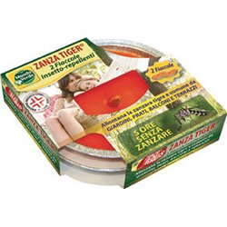 TORCH ON ALUMINUM ZANZA TIGER PMC CITRONELLA CM 14 H. CM 3