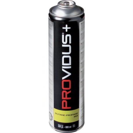 GAS CARTRIDGE BUTANE PROPANE 7/16" GR 330 WITH SAFETY VALVE