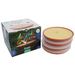 TORCH ON TERRACOTTA PROMOBOX ZANZARILLO CITRONELLA CM 17,5 H. MM 35 CFPZ 4