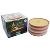 FIACCOLA SU TERRACOTTA PROMOBOX ZANZARILLO CITRONELLA CM 17,5 H.MM 35 CFPZ 4