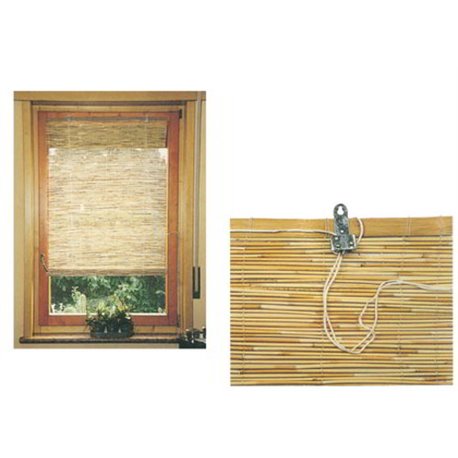 TAPPARELLA CANNE BAMBOO CON CARRUCOLE CM 150 H.CM 300