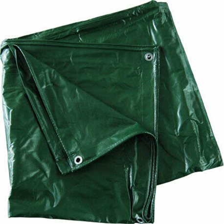 TARPAULIN SHEET WITH REINFORCING EYELETS IN PVC 540 G/SQM WATERPROOF ULTRA-RESISTANT